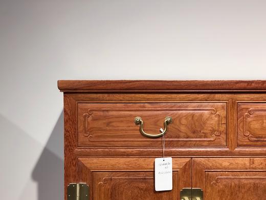 红桥红  家具严选  缅甸花梨（大果紫檀）  【138 三抽 餐边柜】 商品图2