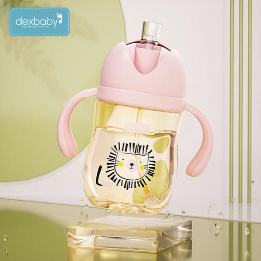 dexbaby吸管杯ppsu重力球吸管学饮杯260ml 商品图1
