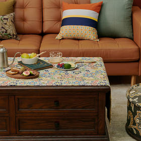 复古碎花茶几布艺梳妆台欧式桌布高档奢华防尘床头柜边柜盖布定制