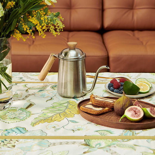 客厅茶几桌桌布布艺美式田园轻奢梳妆台台布北欧防水桌垫餐边柜盖巾 商品图4