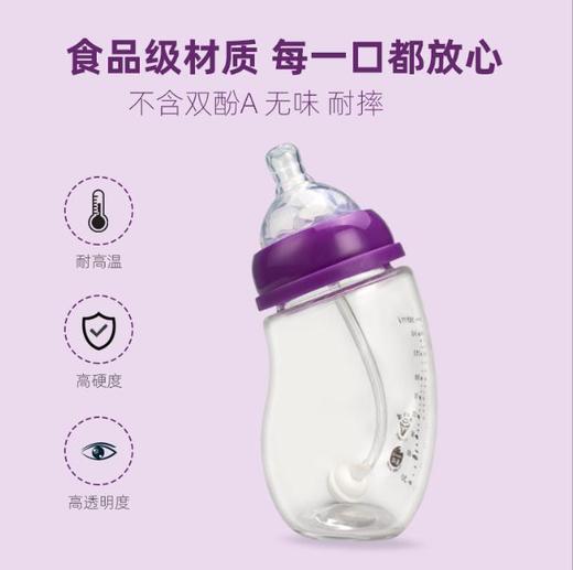 【母婴】* 宽口创意硅胶猴子造型婴儿奶瓶 宝宝防摔防胀气喂养奶瓶 商品图3