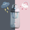 杯具熊儿童水杯直饮杯塑料夏天摇摇杯（580ml带杯套） 商品缩略图0