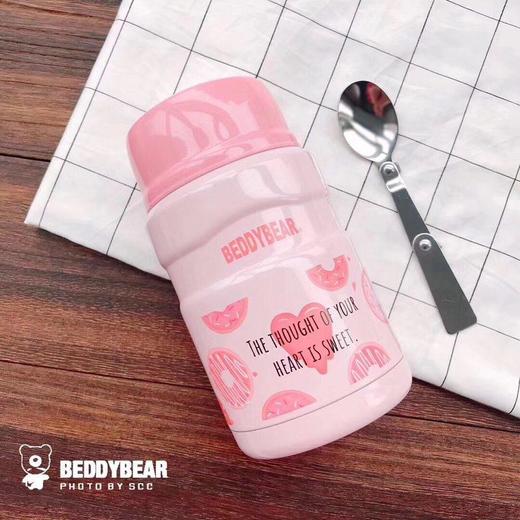 杯具熊焖烧壶不锈钢真空保温饭盒保温桶粥桶焖烧杯焖烧罐 商品图0