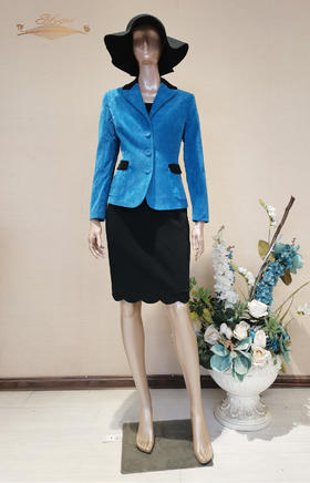 【断码】S码•YIQU |“英伦风”西装上衣（灯芯绒·含60%棉）