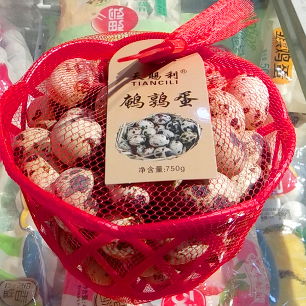 【12.9元/兜】天赐利网篮鹌鹑蛋750g（0802911）