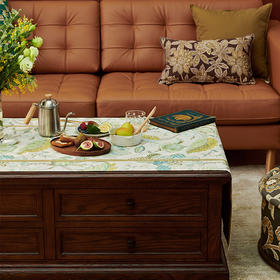 客厅茶几桌桌布布艺美式田园轻奢梳妆台台布北欧防水桌垫餐边柜盖巾