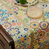复古碎花茶几布艺梳妆台欧式桌布高档奢华防尘床头柜边柜盖布定制 商品缩略图1
