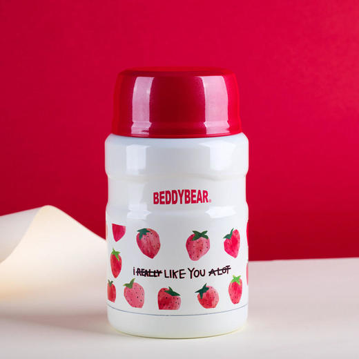 杯具熊焖烧壶不锈钢真空保温饭盒保温桶粥桶焖烧杯焖烧罐 商品图2