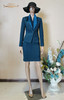 YIQU |“万水千山”西装上衣（虾青） 商品缩略图0