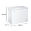 海尔（Haier） 210升 大冷冻小冷藏 家用商用二合一 冷柜 双箱双温区 冰柜 卧式冰箱 FCD-210XDB 商品缩略图7