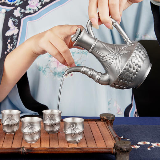 S999银竹风酒具套装【竹映风帘】【JIUJU00039】2011 商品图4