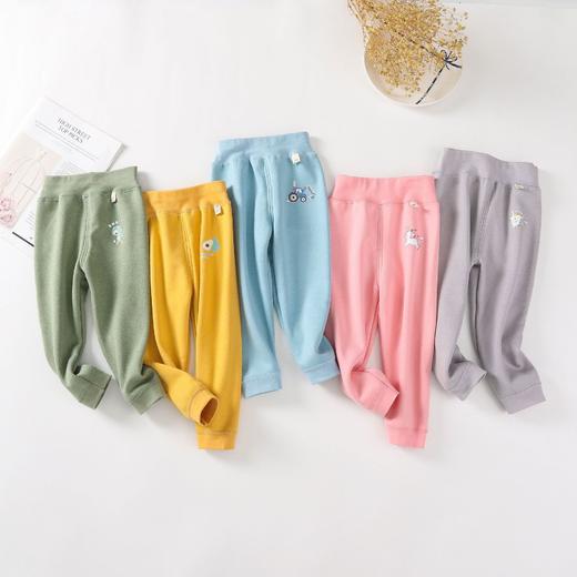 【两条装】加绒儿童打底裤 宝宝内穿一体绒保暖裤加厚柔软细绒儿童打底长裤秋冬款 商品图2