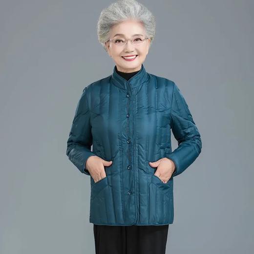 BMJR-Bmchar-D366冬季新款轻薄时尚刺绣短款羽绒服 商品图0