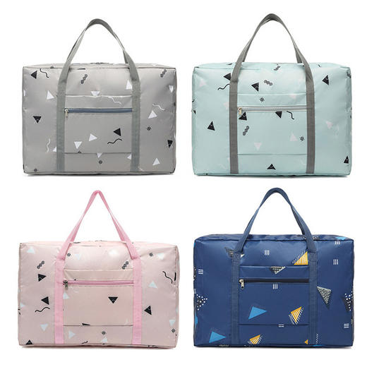 【大容量收纳包2个】居家旅行可折叠拉杆行李包 手提衣服收纳袋打包袋2个装 商品图3