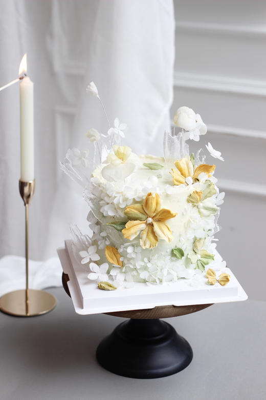 南法花园刮花蛋糕 商品图1