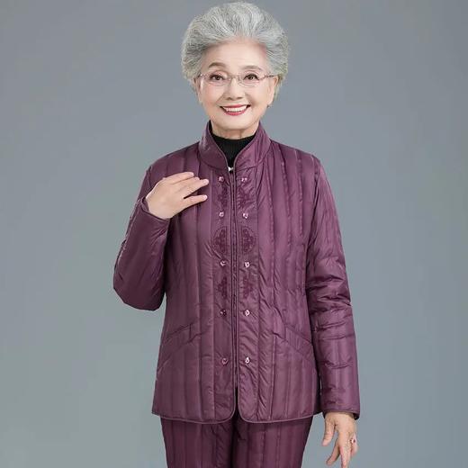 BMJR-Bmchar-D366冬季新款轻薄时尚刺绣短款羽绒服 商品图1