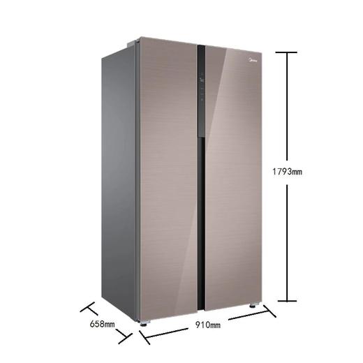 美的（Midea）546升对开门冰箱 19分钟急速净味 智能操控 三档变温 温湿精控 BCD-546WKGPZM(Q) 商品图4