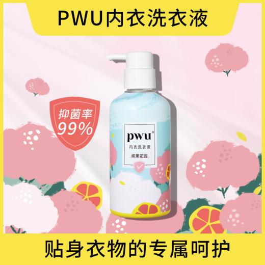 【领券立减20 贴身衣物洗衣液】PWU内裤内衣清洗洗衣液女士专用洗内衣液手洗 商品图0