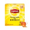 Lipton/立顿黄牌红茶 内含100小包 精选红茶 绿茶 办公室 下午茶 200g/盒 红茶包 茶叶袋 泡茶 商品缩略图0