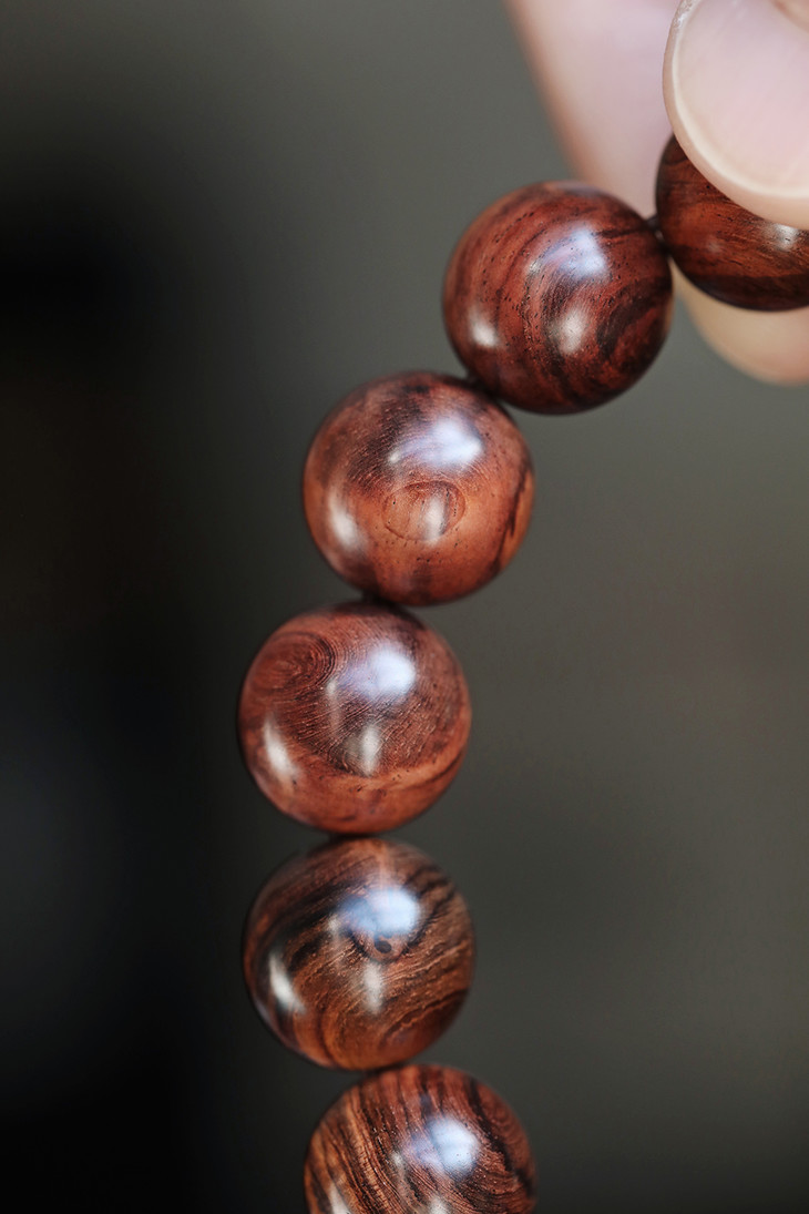 水波纹 海黄油梨1.5高密 纹理清晰 降香味浓郁 约24.5g