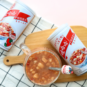 娃哈哈桂圆莲子八宝粥12罐 早餐 速食 粥 哇哈哈 整箱