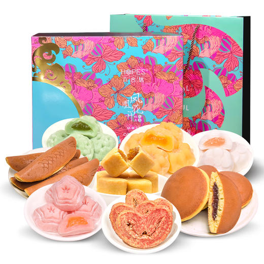 六合信 • 凤凰花开糖果糕点礼盒 508g |甄选八种传统糕点过年送礼送长辈公司节日团购礼品礼盒 商品图10