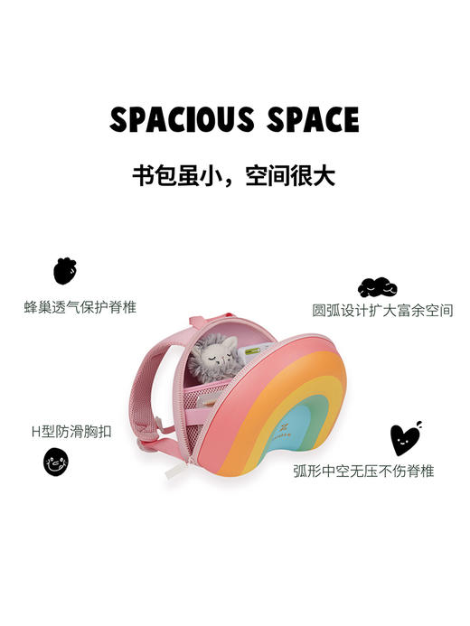 ZOY ZOII儿童双肩火箭书包 商品图4