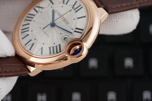 V6厂玫瑰金男装蓝气球！用心完美升级！底盖及表扣全部同步正品修正au750印记！42mm！鱼眼蓝宝石！一比一复刻 商品图11