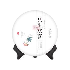【天月白茶】2015年只生欢喜福鼎白茶寿眉饼茶 300g