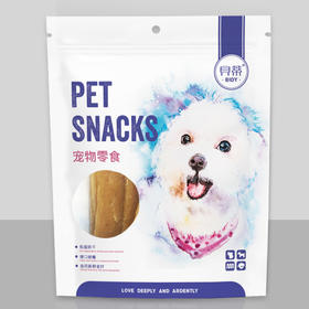 贝蒂-鸡肉切片-400g宠物零食 狗狗鸡肉条宠物鸡肉切片洁齿骨特价