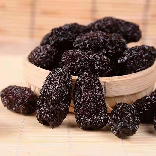 2019年正宗陕西狗头枣延安大黑枣马牙枣南枣陕北紫晶枣乌枣500克