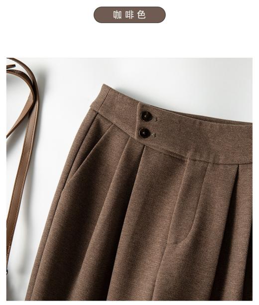高腰显瘦 | 日单毛呢小脚哈伦裤烟管裤 商品图5