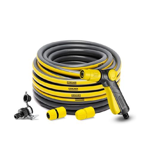 园艺灌溉 15米水管套装包含水管接头水龙头接头洒水喷枪 商品图0