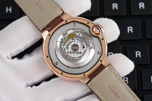 V6厂玫瑰金男装蓝气球！用心完美升级！底盖及表扣全部同步正品修正au750印记！42mm！鱼眼蓝宝石！一比一复刻 商品图12