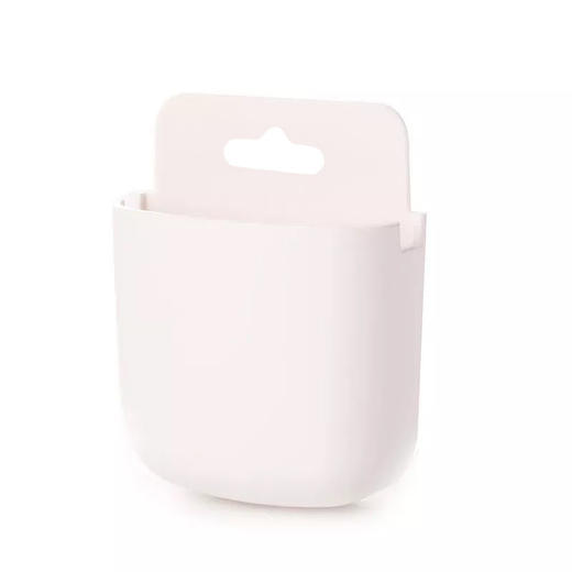 【壁挂式免打孔收纳盒】手机遥控收纳盒无痕墙壁粘贴床边客厅厨房收纳整理盒 商品图6