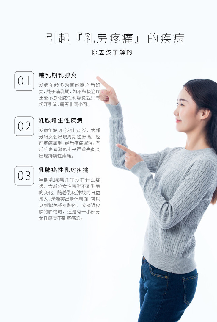 关爱女性乳房健康体检套餐