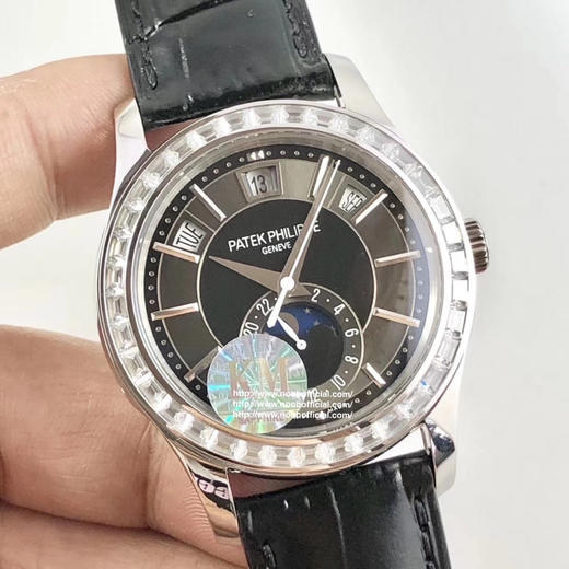 KM 百达翡丽复杂功能计时5205G面世，历经两年不断对机芯进行改造与调试 一贯追求以原装工艺为目标，尺寸40cm 商品图7