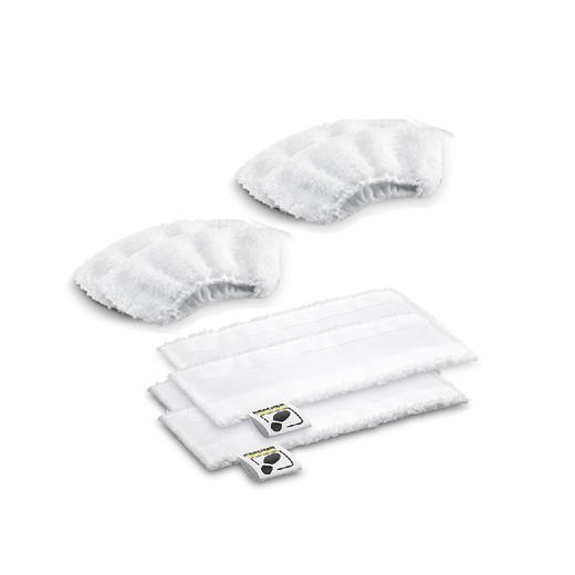 卡赫配件 蒸汽清洁机 SC 系列适用 毛巾套装（地面毛巾套*2+手持毛巾套*2）新旧交替发货 商品图0