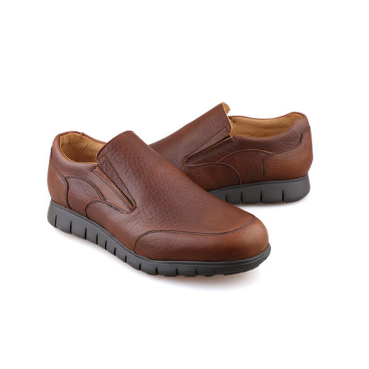 限时特价--西班牙原产男款商务休闲乐福鞋YELLOWSTONE黄石公园棕褐色(超轻款) 商品图6