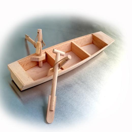 【家纺】家庭家居装饰品 木制小木船 模型 船模 商品图1