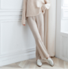 一件即暖 | 时尚有型 亲肤暖糯 纯山羊绒针织阔腿裤 商品缩略图0