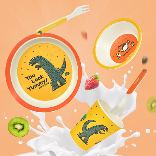 弥鹿mideer儿童餐具—你看起来很好吃 商品图2
