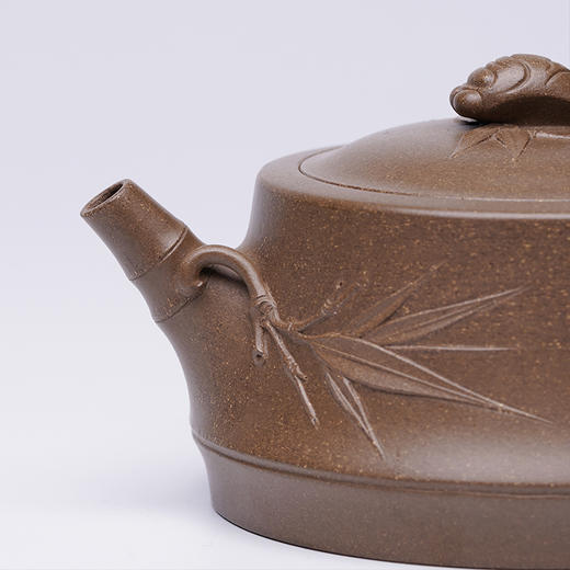 龙德堂陶艺 吴水勤《蝉竹》原矿青段 200cc 库存请咨询客服 商品图4