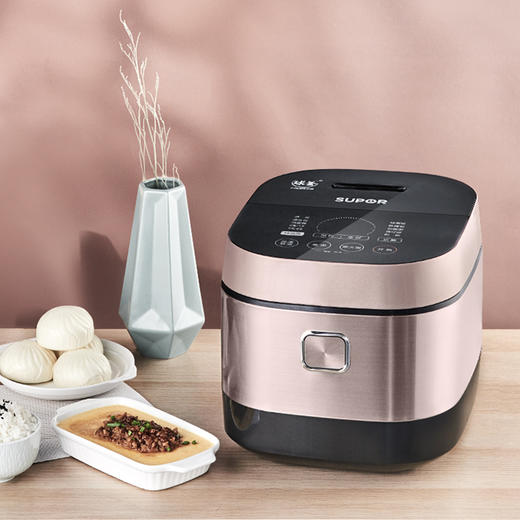 苏泊尔（SUPOR）电饭煲电饭锅IH电磁加热智能预约5L电饭煲触摸操控精铁球釜内胆家用智能电饭煲SF50HC750 商品图1