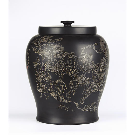 滇南陶韵 《搜山图》系列 茶缸 商品图3