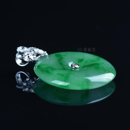 【圆满】满绿平安扣1-GZ12009093 商品图2