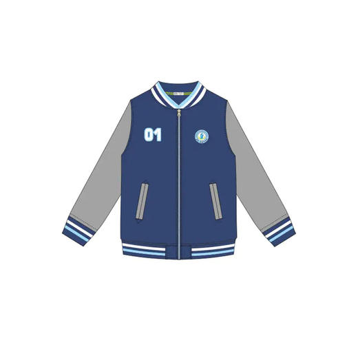 滨江小学-棒球服上衣 商品图0
