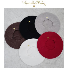 「现货」CARE | 康赛妮100%羊绒贝雷帽 多色