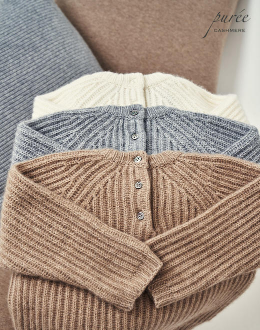 #2018 「BABY FISHERMEN DUO」100% CASHMERE 宝宝渔夫针织衫+小围巾套装 商品图9