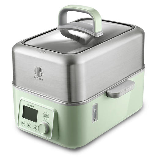 【北鼎】北鼎（Buydeem）蒸炖锅单层G56全配版（含炖盅套件）浅衫绿 商品图2